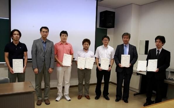 MBL研究会2009年度優秀発表・優秀論文 表彰式集合写真